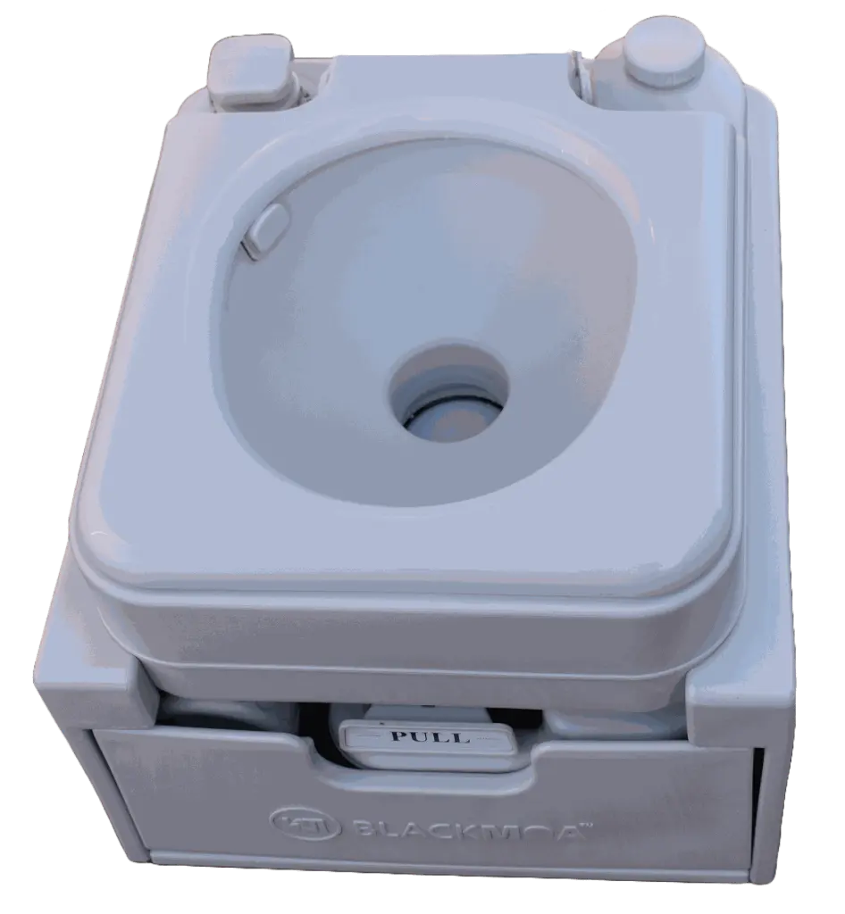 BlackMOA™ - Fixed Cassette Toilet - 12L